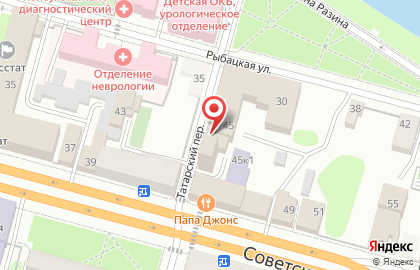 Торгово-монтажная компания Окна плюс на Советской улице на карте