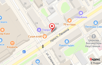 Магазин ивановского текстиля на проспекте Ленина на карте