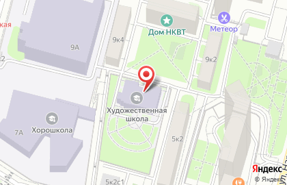 Детская художественная школа им. В.Ф.Стожарова на карте