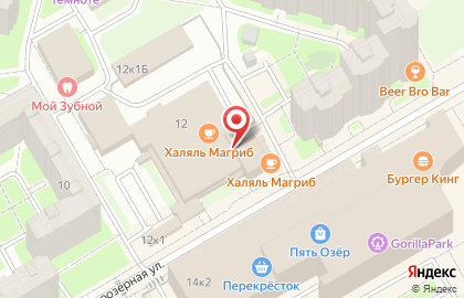 Салон красоты Ангел на Комендантском проспекте на карте