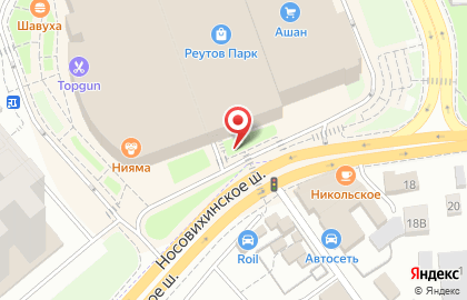Пансионат Почта России на Носовихинском шоссе на карте