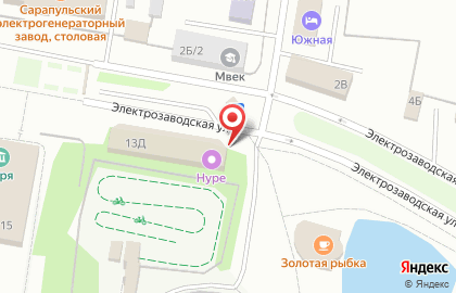 Магазин низких цен Доброцен на Электрозаводской улице на карте