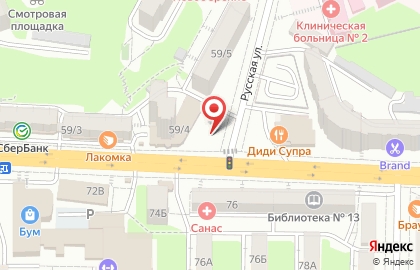 Магазин Аннушка в Советском районе на карте