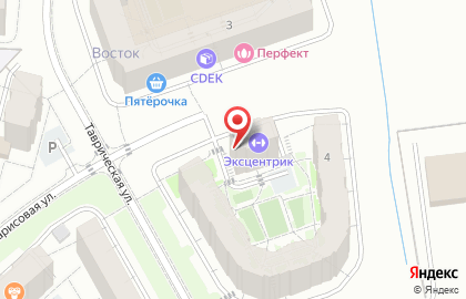 Продовольственный магазин Кипарис в Ленинградском районе на карте