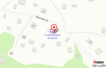 Гостиница Сторожевая Корова на карте