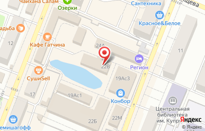 Магазин постельных принадлежностей, ИП Облогин С.В. на карте