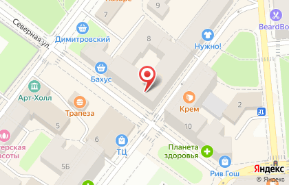 Общество защиты прав потребителей в Санкт-Петербурге на карте