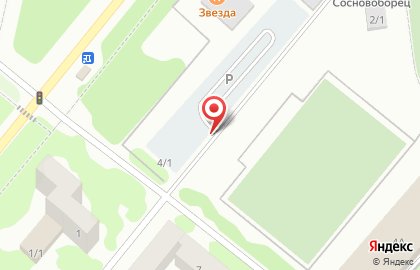 Автостоянка на ул. Труда, 4/1 на карте