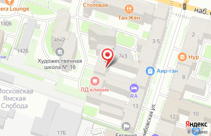 Салон красоты Ирэн в Фрунзенском районе на карте