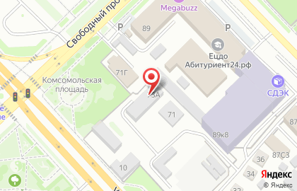 РЭС Октябрьского и Железнодорожного районов на карте