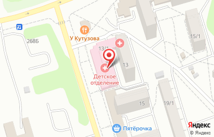 Городская поликлиника №17 в Дзержинском районе на карте
