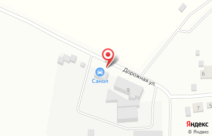 Санол на карте