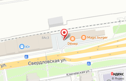 Точка продажи кофе на вынос Первый кофе на Свердловской улице на карте