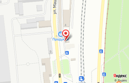 Магазин свежего мяса на улице Машиностроителей на карте