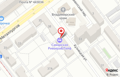 Отель АРТ на Кузнецкой улице на карте
