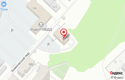 АКБ Вятка-Банк в Химическом переулке на карте