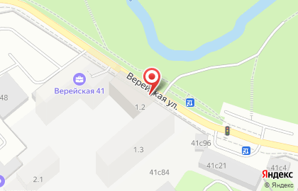 Автосервис Профессионал на Верейской улице на карте