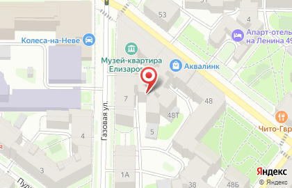 Бизнес-стиль на улице Ленина на карте