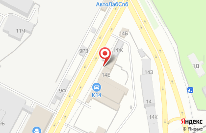 Автосервис в Санкт-Петербурге на карте