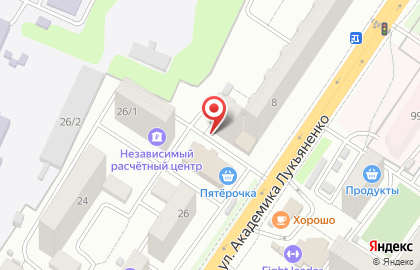 Сеть супермаркетов Магнит в Краснодаре на карте
