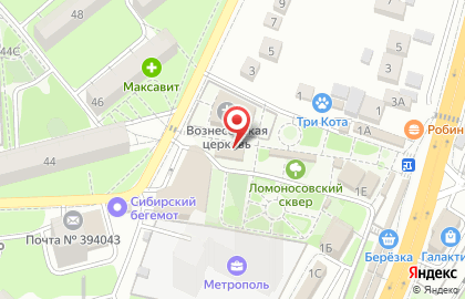 Служба заказа товаров аптечного ассортимента Аптека.ру на улице Березовая роща, 3д на карте