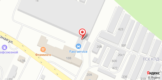 Автосервис FAST service на карте
