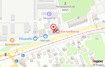 Магазин мясной продукции на Трамвайной, 15/1 на карте