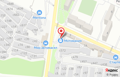 Юридический кабинет на Волгоградской улице на карте