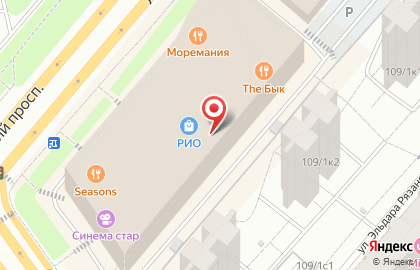 Ногтевая студия 4hands на Проспекте Вернадского на карте