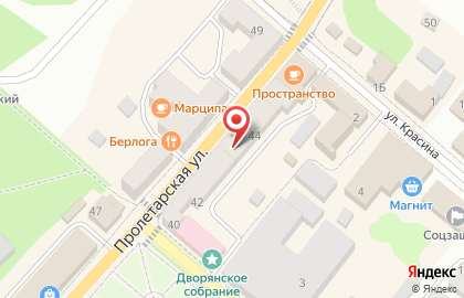 Магазин в Смоленске на карте