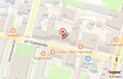 Учебный центр ЭмМенеджмент на улице Суворова на карте