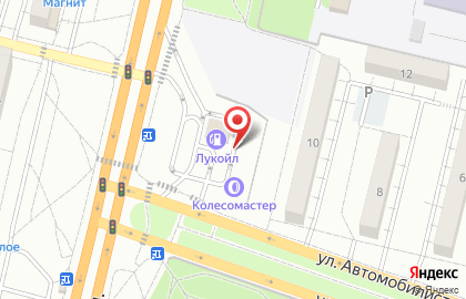 Волгоградский филиал Банкомат, КБ Петрокоммерц на улице Автомобилистов на карте
