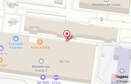 Сеть фитнес-клубов СССР в Можайском районе на карте