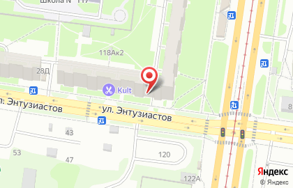 Продуктовый магазин в Барнауле на карте