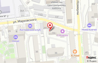 Автосервис Автоювелир на улице Марковского на карте