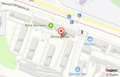 Михайловская курочка на Международной улице на карте