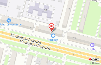 Сервисный центр по ремонту мобильной техники на Московском проспекте на карте