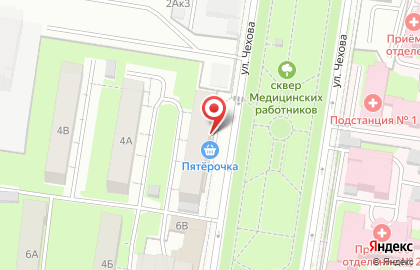 Аптека Таттехмедфарм в Вахитовском районе на карте
