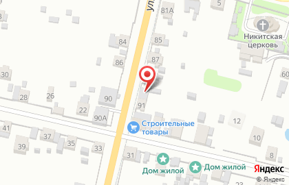 Склад-магазин строительных материалов на улице Свободы на карте
