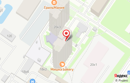 Ясли-сад Улыбка на Лабораторном проспекте на карте