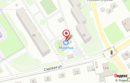 Магазин Монетка в Ханты-Мансийске на карте