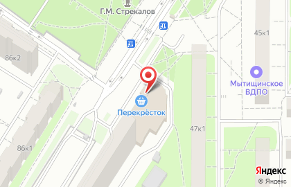 Магазин шаурмы на Новомытищинском проспекте на карте