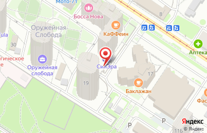 Автомат по продаже питьевой воды Ясногорский родник в Центральном районе на карте
