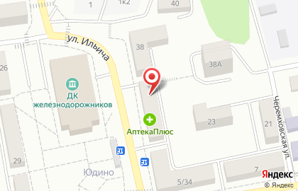 Химчистка и прачечная Clean Point в Кировском районе на карте