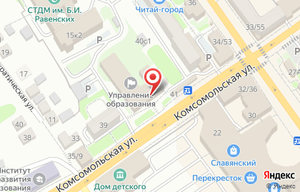Старооскольская территориальная организация профсоюза работников народного образования и науки РФ на карте