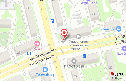 Библиотека №29 в Ново-Савиновском районе на карте