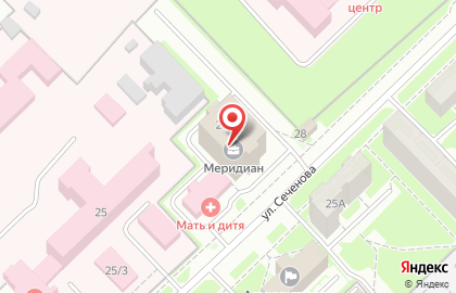 Учебный центр Госзаказ в РФ на улице Сеченова на карте