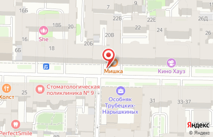 Переезд спб на улице Чайковского на карте