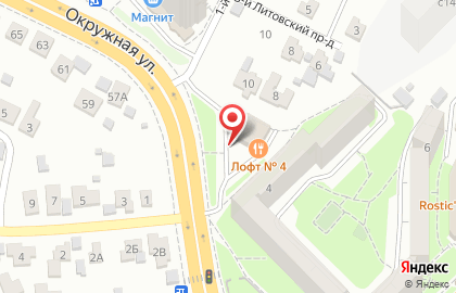 Спортивный магазин Турист в Первомайском районе на карте