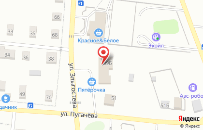 Супермаркет Пятерочка в Перми на карте